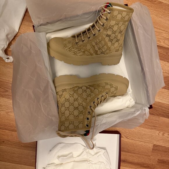 Never Worn Gucci Men\'s Lug-Sole Boot main image 5